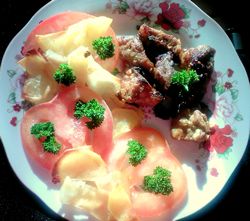 Свинина в вине