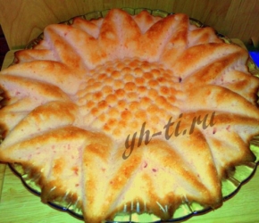 Бисквит из киселя готов!