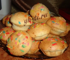 Мини-кексы на сметане готовы!Мини-кексы на сметане готовы!