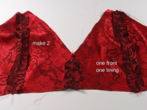 Сшиваем 2-е чашки