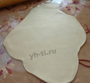 Тесто очень эластичное