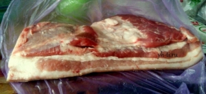 Лучше брать сало с прослойкой