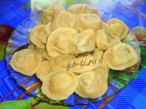 Домашние пельмени готовы!