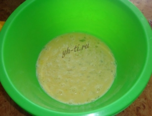 Немного взбиваем