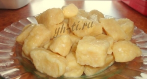 Ленивые вареники готовы, но...