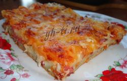 Тонкое и мягкое тесто для пиццы