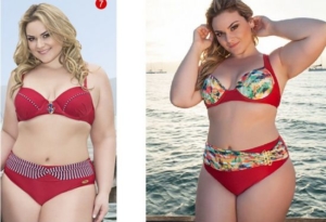 Купальник для полных девушек