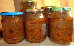 Баклажанная икра на зиму