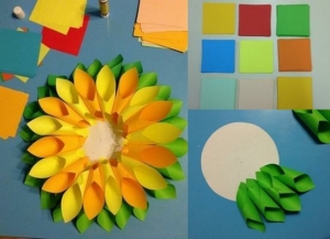 Объемная открытка на на 8 марта