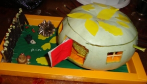 Поделка из тыквы