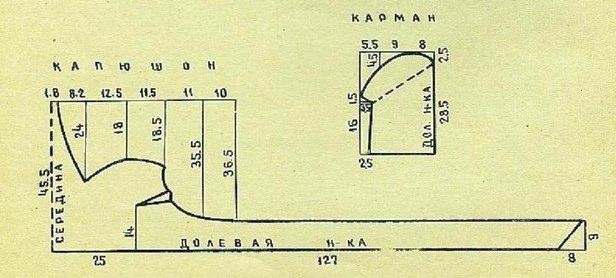 Халат с капюшоном на 46 размер