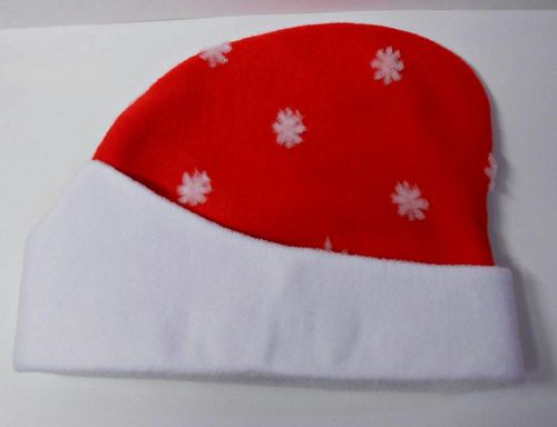 Схема вязания рождественской шапочки