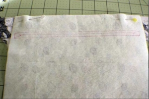 Делаем разметку для молнии