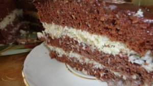 Домашний кокосовый торт