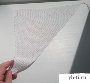 Моя косынка, связанная крючком, уже после ВТО