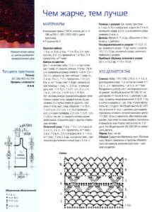 Топ, связанный крючком