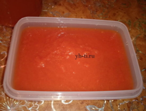 Домашняя томатная паста