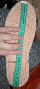 Длина подошвы