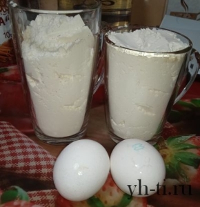 2 яйца и 350 грамм муки