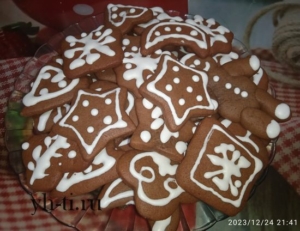 Домашние пряники с имбирем и корицей