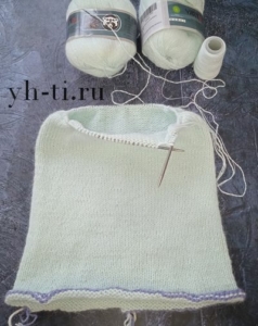 Вяжем шапку