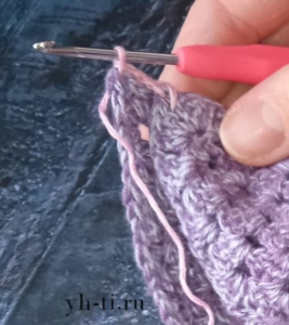 И делаем соединительный столбик