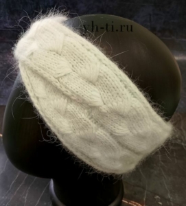 Повязка из пуха норки
