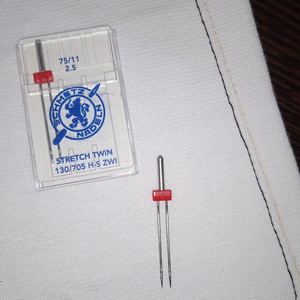 Как шить двойной иглой на бытовой швейной машине