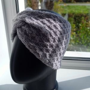 Как связать повязку