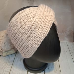 Как связать повязку на голову