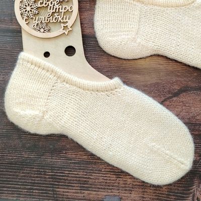 следки спицами описание