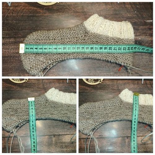 Длина и высота тапочка на размер 39-41