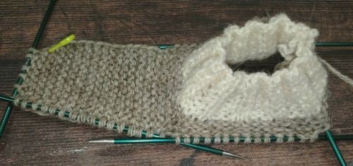 Затем набираем петли по краям