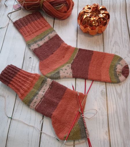 Как вязать пятку стронг