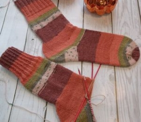 носки с пяткой стронг